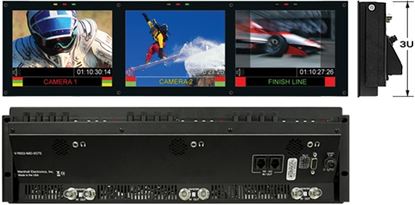 Bild von V-R653-IMD-TE Triple 6.5' HD Rack Mountable LCD with built in IMD Function