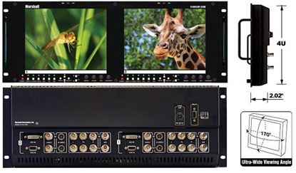 Bild von V-R842DP-AFHD Dual 8.4' High Resolution HD monitor set with Advanced Features