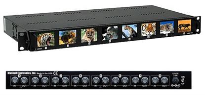 Bild von V-R28P-SDI 2.0' X 8 LCD Rack Mnt. Panel, SDI version