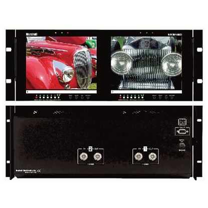 Bild von V-R82DP-HDSDI Dual 8.4' LCD Rack Mount Panel with HDSDI Input