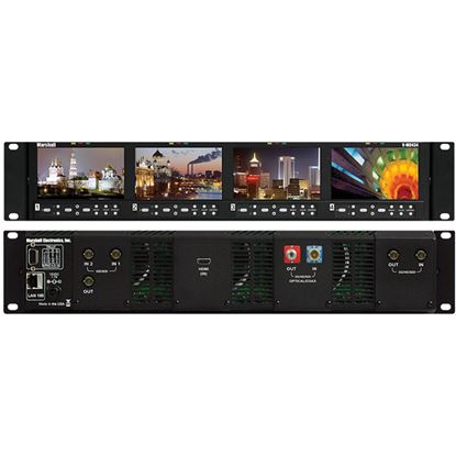 Bild von V-MD434 Four 4.3' Wide Screen Rack Unit with no input Modules